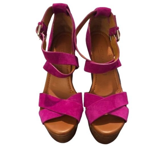 Ralph Lauren Collection Shoes - Ralph Lauren Collection Alannah Platform High Heel Sandal Shoes Sz 7.5